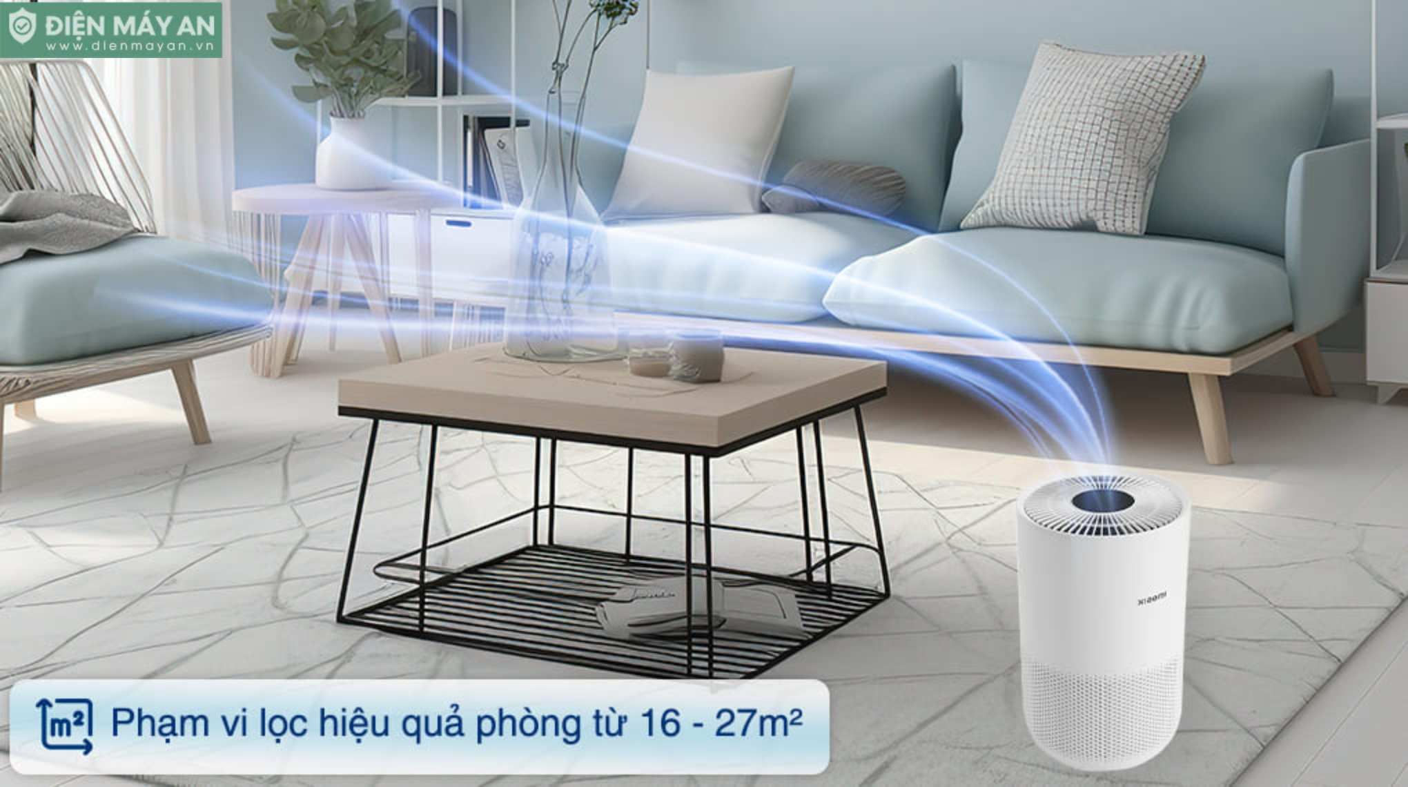 Máy lọc không khí Xiaomi Smart Air Purifier 4 Compact EU (BHR5860EU) – Bản Quốc Tế